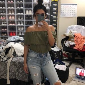 BILLABONG OFF THE SHOULDER TOP
